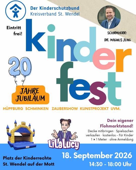 Kinderfest 20 Jahre UFER St.Wendel