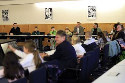 Ausstellung Kinderrechte im Landtag