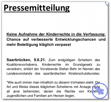 die vollständige Pressemitteilung lesen (PDF)