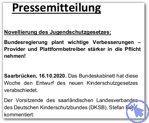 die vollständige Pressemitteilung lesen (PDF)